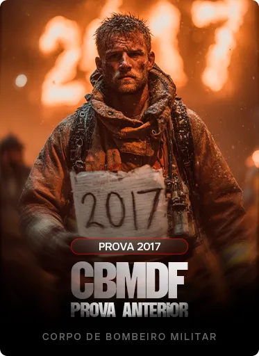 Prova anterior CBMDF 2017